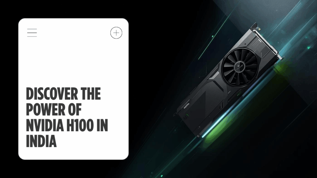 NVIDIA H100 Price in India